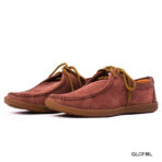 Light Burgundy Casual Leather Shoe - Image 4