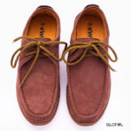 Light Burgundy Casual Leather Shoe - Image 5