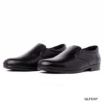Plain Black Leather Formal Slip-on - Image 3