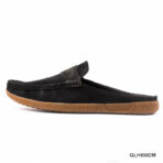 Matte Black Leather Half Shoe - Image 3