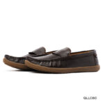 Chocolate Finish Leather Loafer - Image 2