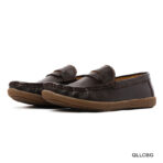 Dark Chocolate Finish Leather Loafer - Image 4