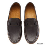 Dark Chocolate Finish Leather Loafer - Image 5