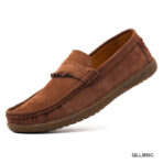 Burgundy Light Finish Leather Loafer