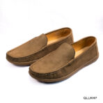 Khaki Leather Loafer - Image 3