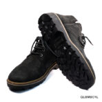 Semi High Matte Black Chukka Boot with Chain - Image 3