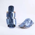 qWalk Skyberry Slip-on Leather Sandal